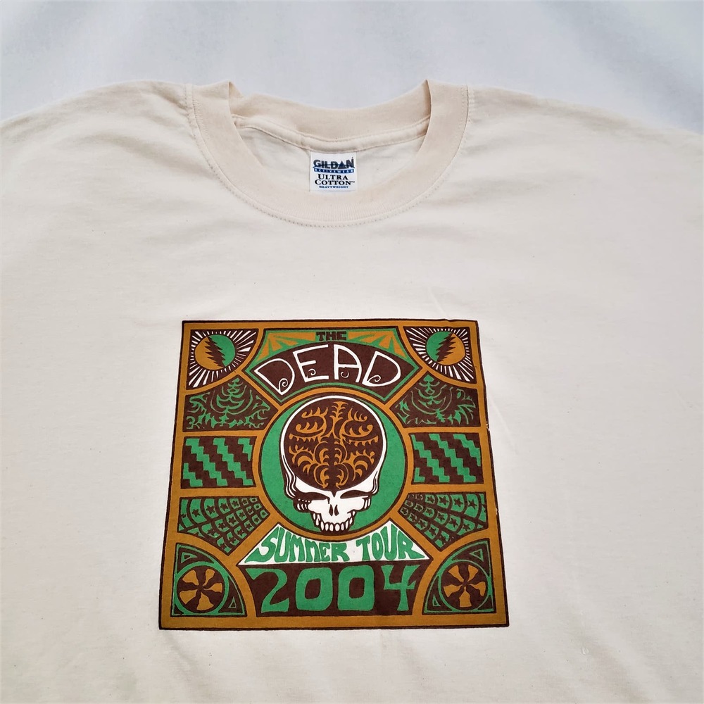 2004 Grateful Dead Summer Tour Shirt Size XL Vintage Deadstock